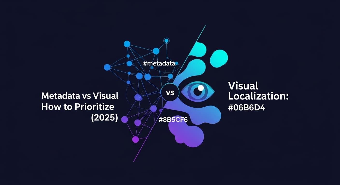 Metadata vs Visual Localization: How to Prioritize (2025)