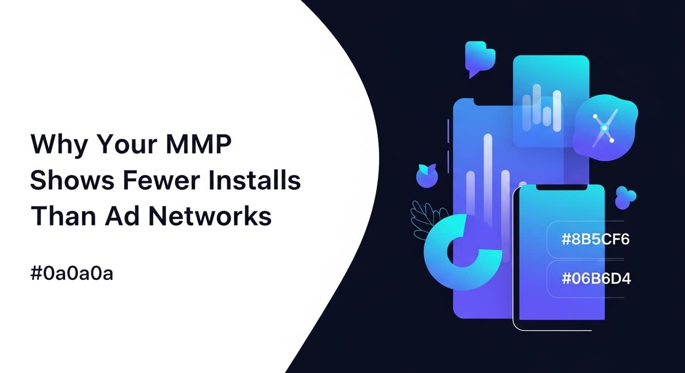 Why Your MMP Shows Fewer Installs Than Ad Networks